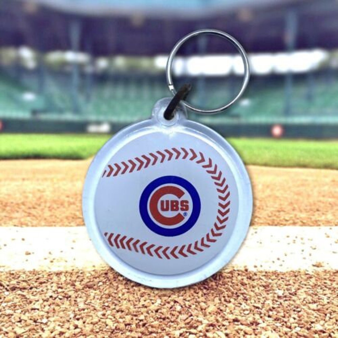 Chicago Cubs Vintage Keychain circa Late 70s Collectible Baseball