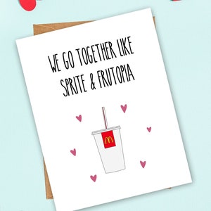 Carte de Saint-Valentin à Toronto - Sprite & Frutopia