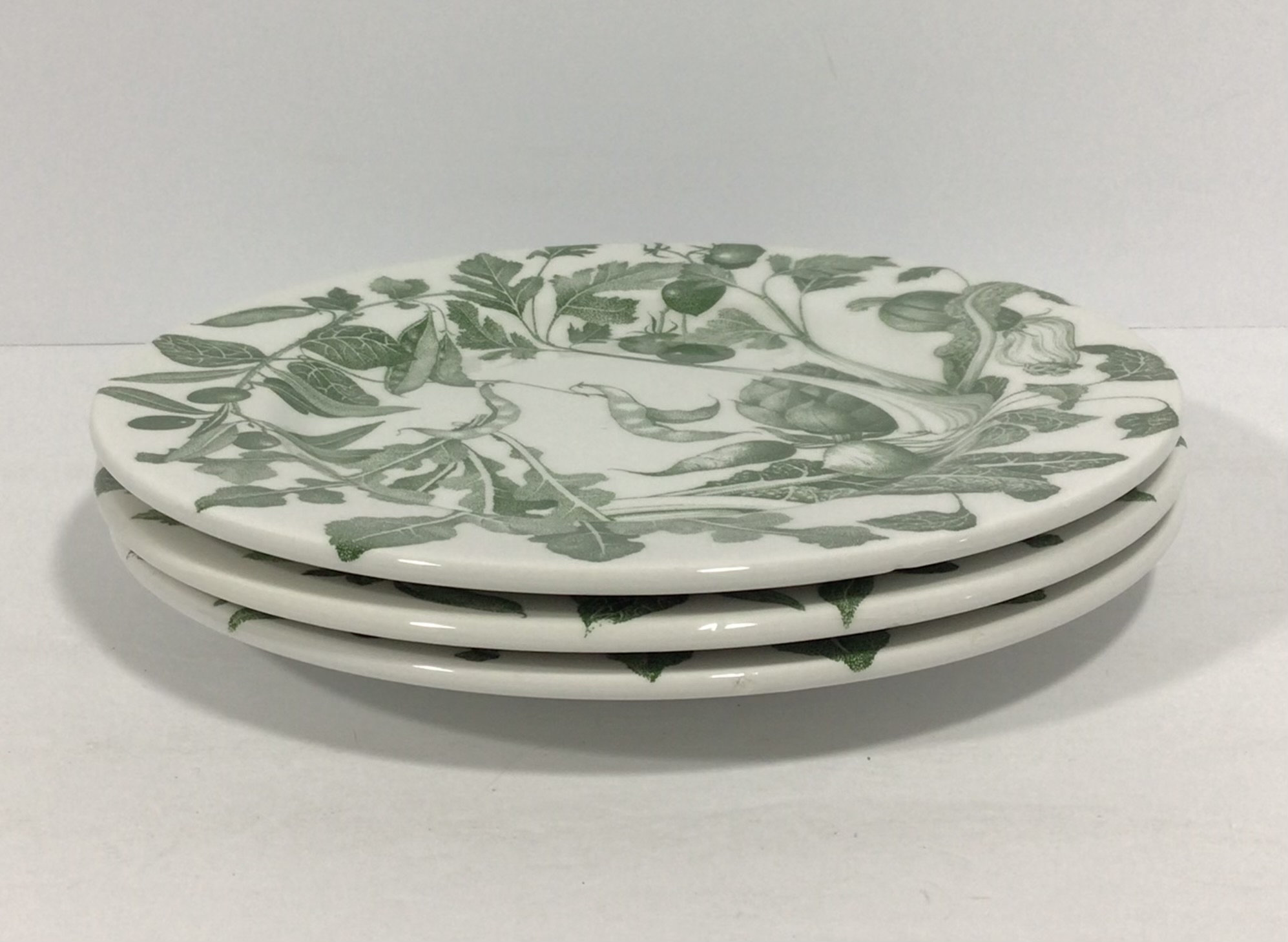 Set of 3 LA PRIMULA Ceramica Salad / Dessert Plates Crafted in Etsy