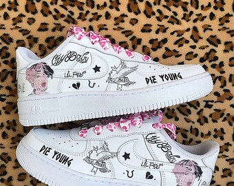 lil peep custom vans