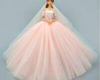 barbie style wedding dresses