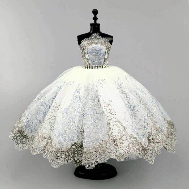 For Barbie Dress White For Barbie Dress Fits Barbie Dress | Etsy