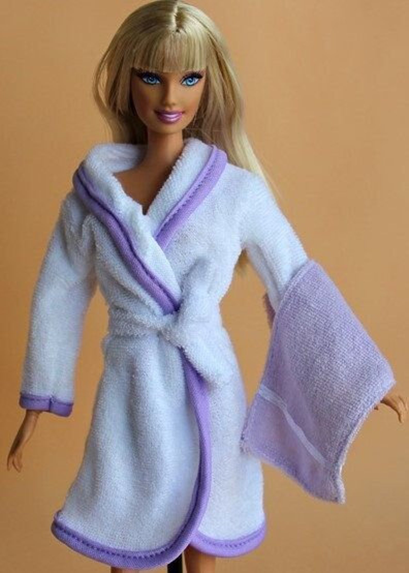 Want FREE SHIPPING Barbie Bathrobe 3 Piece Set Bathrobe | Etsy