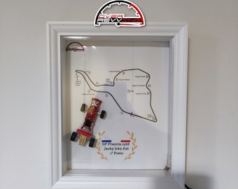 GP Francia Jacky Ickx 3D Frame