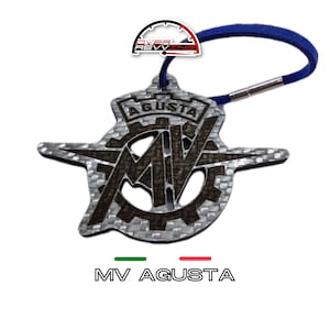 MV Agusta carbon fiber keychain LIMITED EDITION