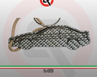 M3 E92 carbon fiber keychain | With custom name or logo | Made in Italy | Car enthusiast gift