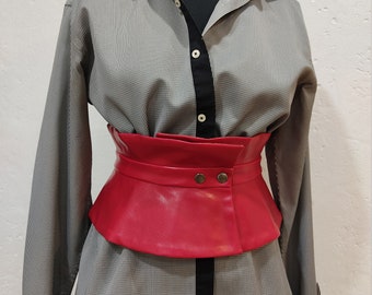 basque wrap coat