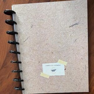 Kochbuch Rezeptordner zum Selbst Ausfüllen – Co‑Cooking Journal – DIY Rezeptalbum mit 18 pages – Geschenk zur Hochzeit, Familie & Freunde image 9