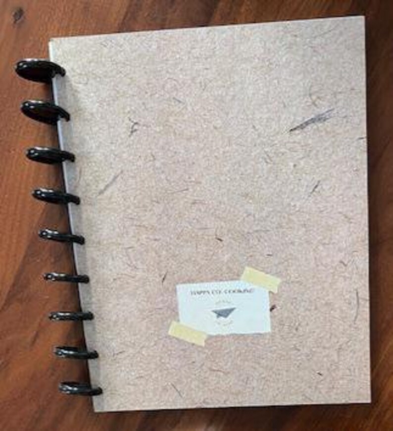 Kochbuch Rezeptordner zum Selbst Ausfüllen – Co‑Cooking Journal – DIY Rezeptalbum mit 18 pages – Geschenk zur Hochzeit, Familie & Freunde image 9