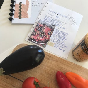 Kochbuch Rezeptordner Zum Selbst Ausfüllen | DIY Rezept Koch Album Erinnerungen | Custom Muttertags Hochzeits-Geschenk Ostergeschenk