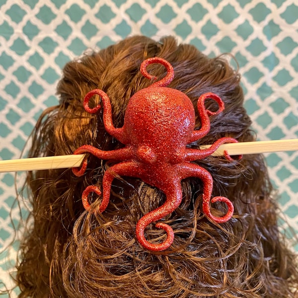 Octopus Bun Cover Hair Accessory