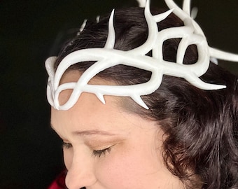Antler Crown Renaissance Accessory Cosplay Bone Crown
