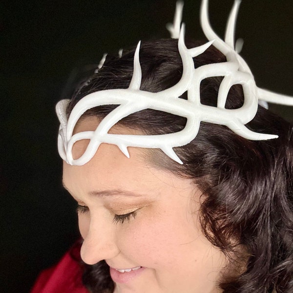 Antler Crown Renaissance Accessory Cosplay Bone Crown