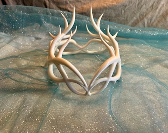 Antler Crown Renaissance Accessory Cosplay Bone Crown