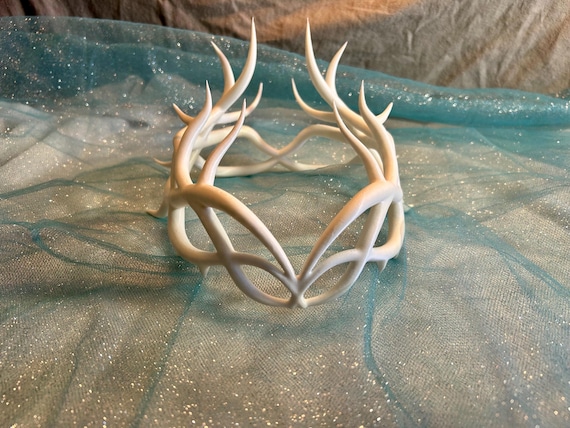 Antler Crown, 3D Printed Renaissance Cosplay Headpiece - Etsy