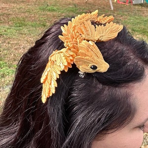 Baby Dragon Hair Clip Renaissance Fair accessories Fantasy Accessories Magic