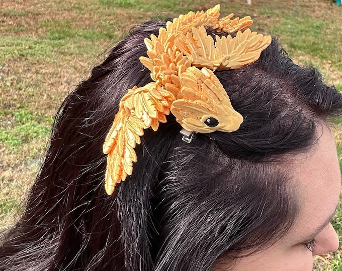 Baby Dragon Hair Clip Renaissance Fair accessories Fantasy Accessories Magic