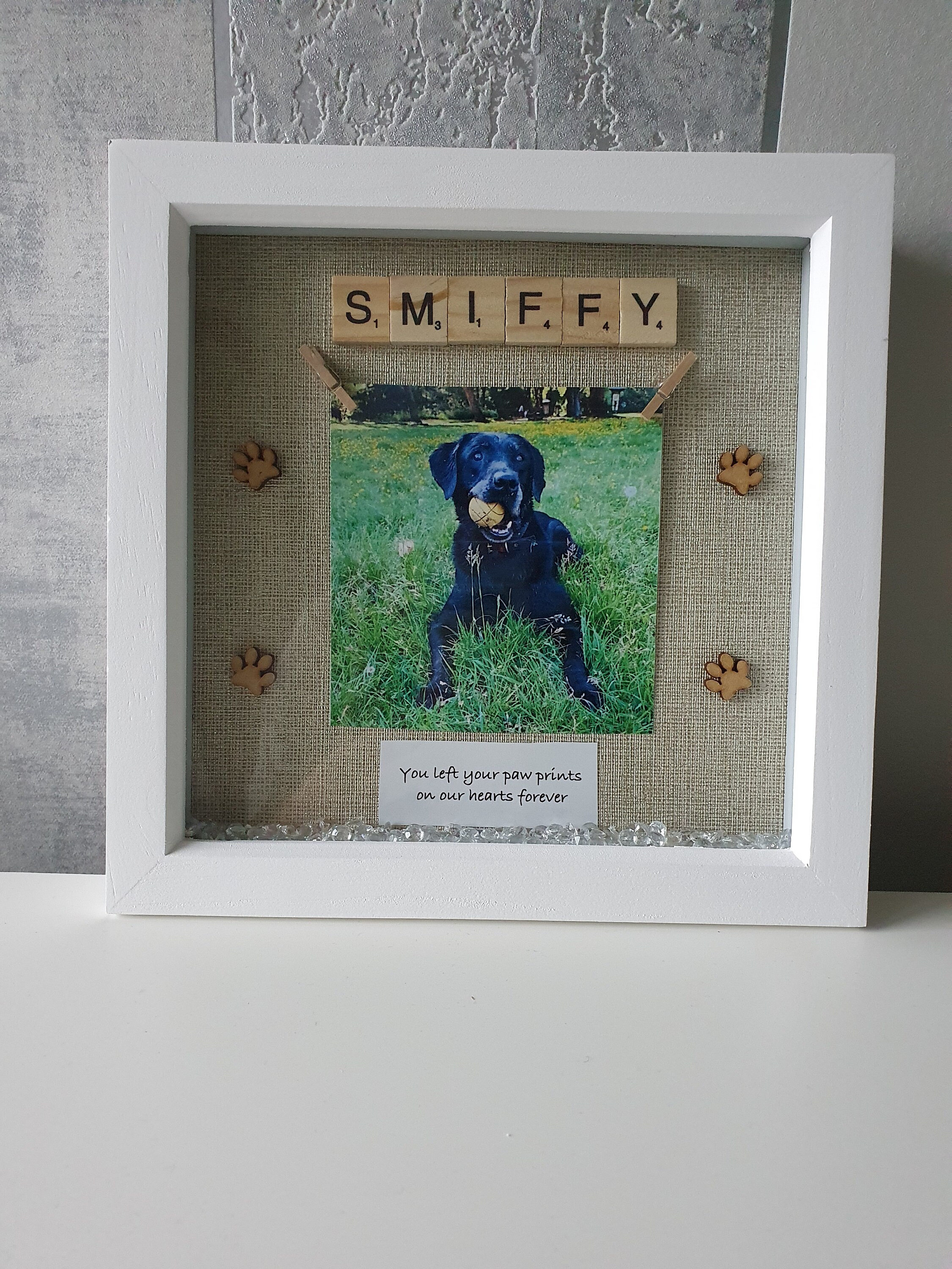 Pet loss frame dog bereavement frame pet memory frame Etsy
