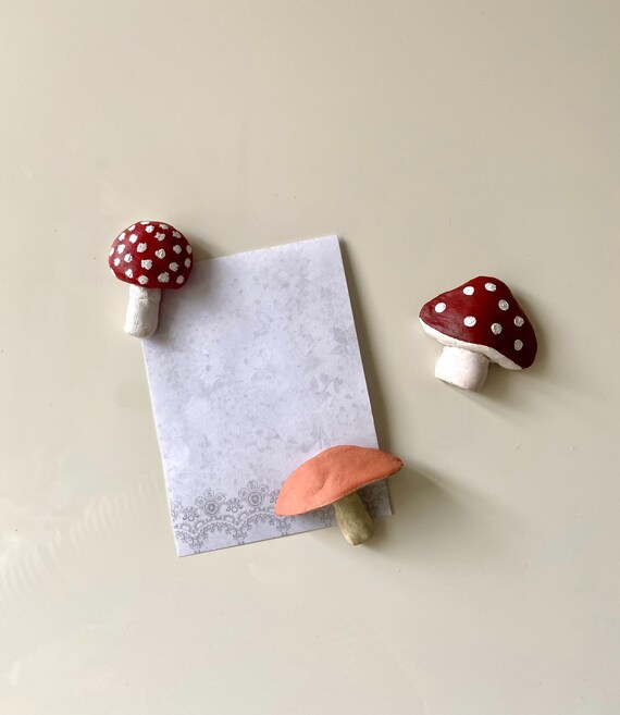 Cute Mini Handmade Mushrooms Etsy