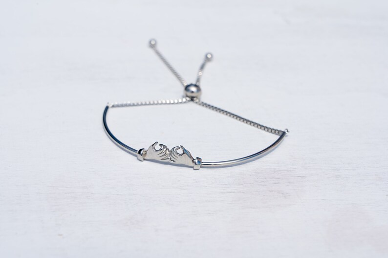 Silver Pinky Promise Bangle
