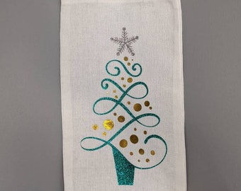 Wine Tote/Gift Bag/Christmas Tree