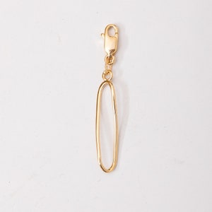 14K 18K Solid Gold Special Made Extender For Chain Or Bracelet, Adjustable Extender, 1.5, 2, 2.5, 3 inches Removable Adjuster Extender Chain