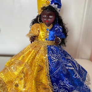 Yoruba two-sided doll