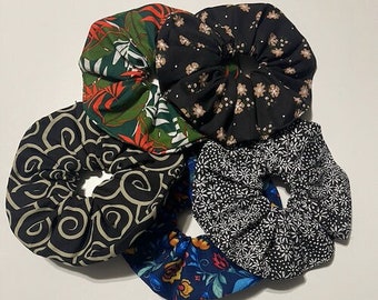 Handmade Cotton Hair Scrunchies