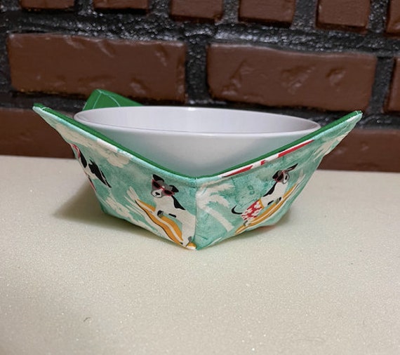 Microwavable Bowl Cozies Soup Bowl Cozies Pot Holder Fabric Bowl