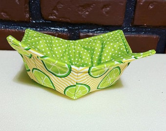 Cuenco para microondas acogedor reversible hecho a mano, regalo único para ella, decoración de cocina, regalo de Navidad, regalo de San Valentín, regalo del Día de la Madre