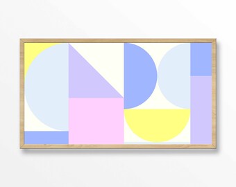 Samsung Frame TV Art, Samsung Frame TV Art Mid Century, Samsung Frame TV Art Modern, Samsung Frame Tv Art Abstract, Smart Tv Digital Art