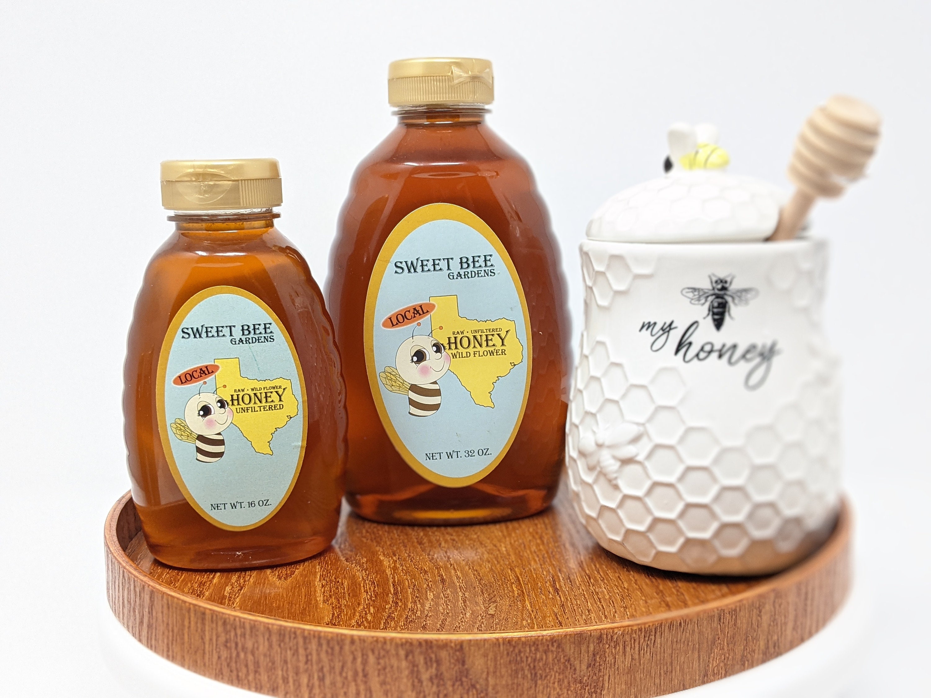 Raw Honey Local Wildflower Honey 100 Pure Raw Unfiltered Etsy