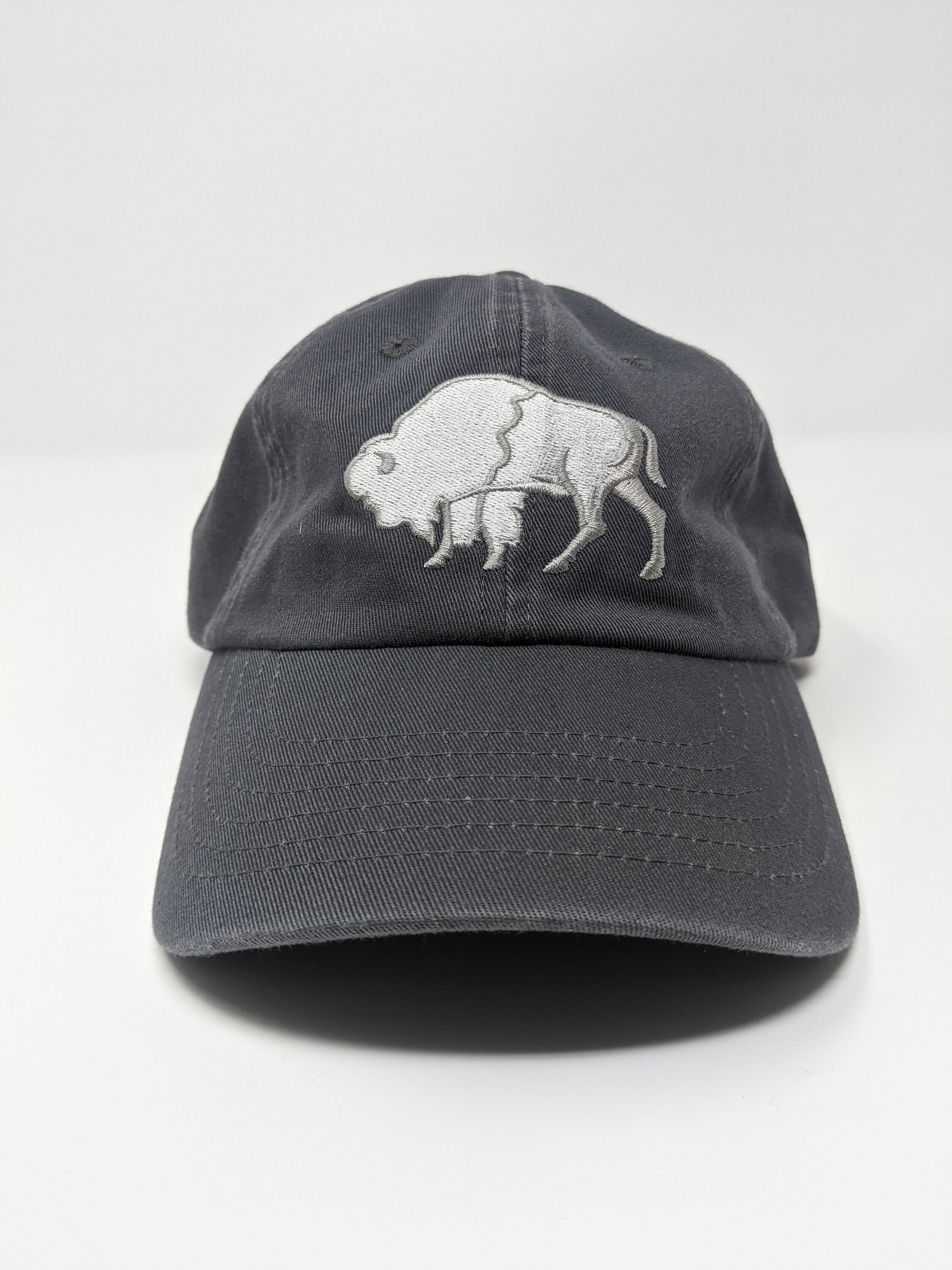 red white and blue buffalo hat