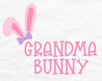 Download Grandma Bunny Svg Etsy