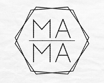 Free Free Mama Hexagon Svg 929 SVG PNG EPS DXF File