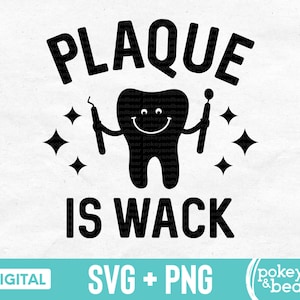 Placa dentária engraçada Svg é maluca Svg Dentista Svg Higienista dental Svg Assistente de dentista Svg Dente engraçado Svg Odontologia Design PNG