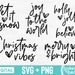 Christmas Svg Bundle, Christmas Png Bundle, Christmas Shirt Svg, Christmas Sayings Svg, Holiday Cut File, Merry And Bright Svg, Sublimation 