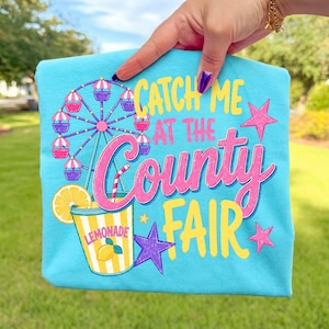 County Fair Png, Carnival Png, Ferris Wheel Png, Summer Sublimation Design (Digital Download)