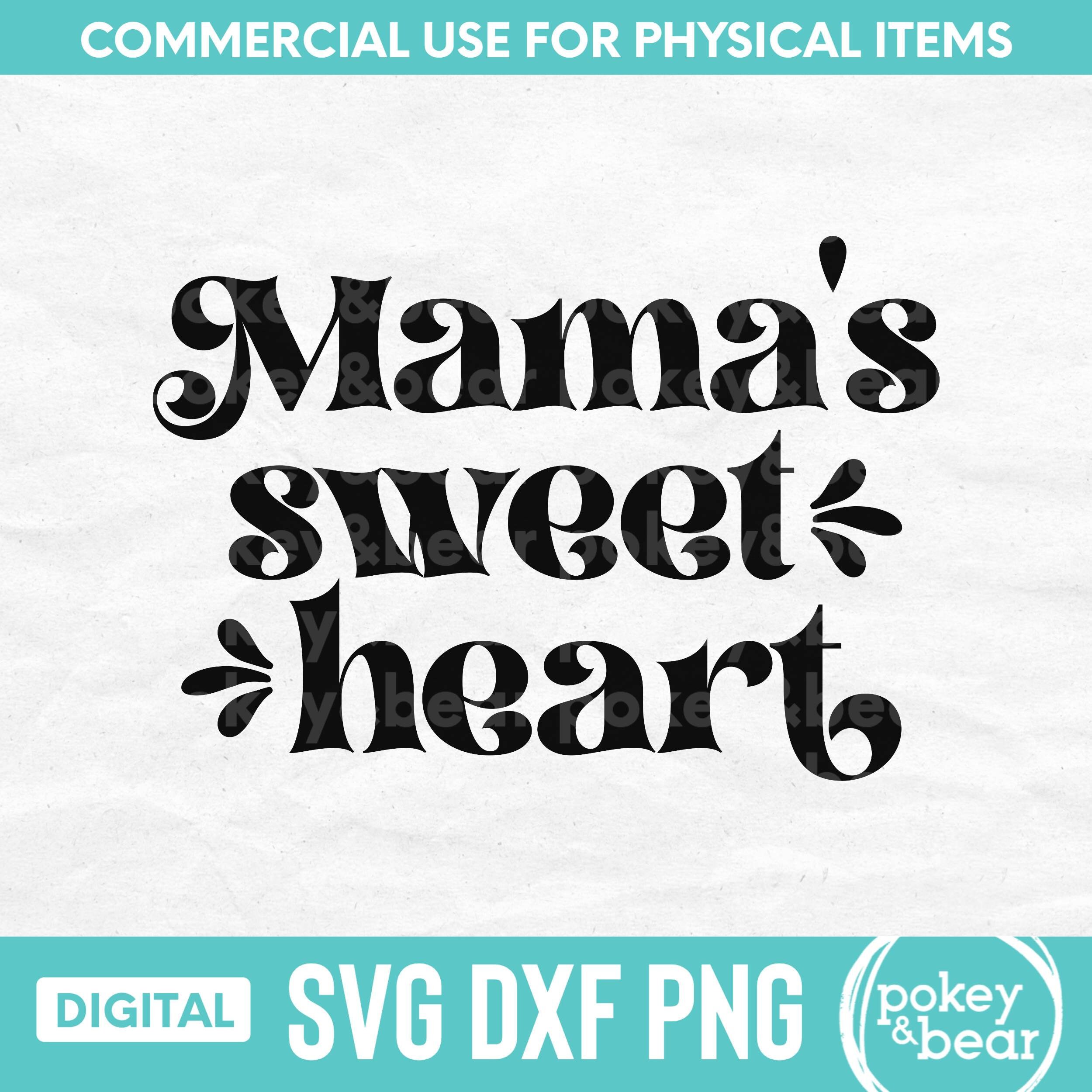 Download Mamas Sweetheart Svg Mama Svg Valentines Day Svg Babys | Etsy