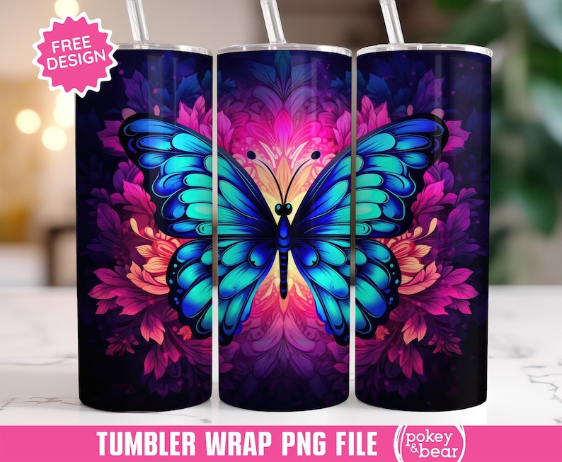 Cute Fall Tumbler Wrap 20 Oz Skinny Tumbler Sublimation Design Highland