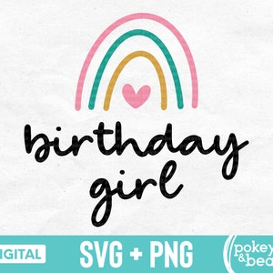 Menina aniversariante arco-íris svg arco-íris aniversário svg boho arco-íris svg arco-íris aniversário camisa svg menina aniversariante svg arquivo para cricut