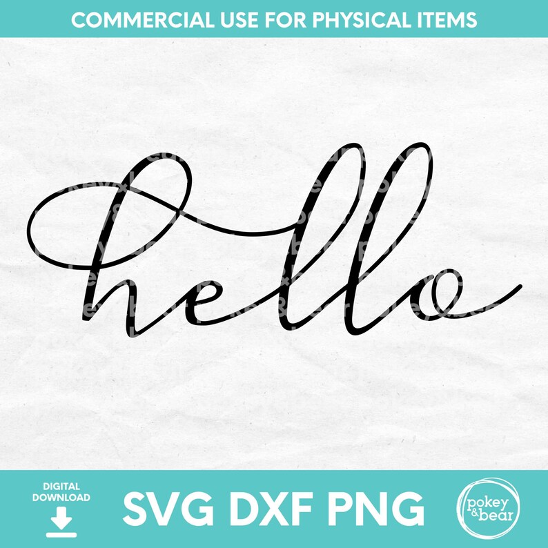 Hello Cut File Hello Svg for Door Hello Svg for Front Door Hello Svg Files Welcome Sign Svg Front Door Sign Svg Greeting Svg Download