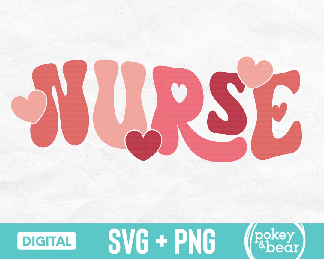 Nurse Valentine Svg Nurse Svg Nurse Shirt Svg Nurse Heart Svg School ...