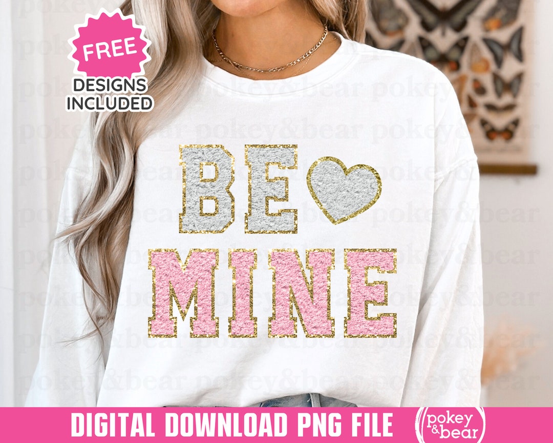 Be Mine Chenille Sweatshirt Top