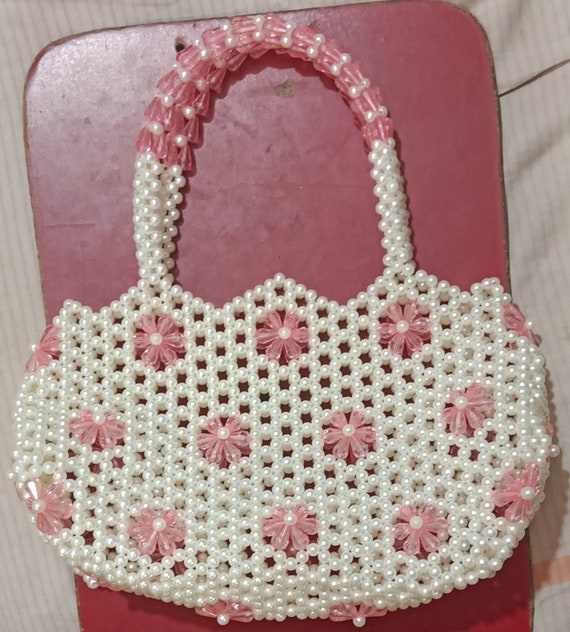 bead crystal bag