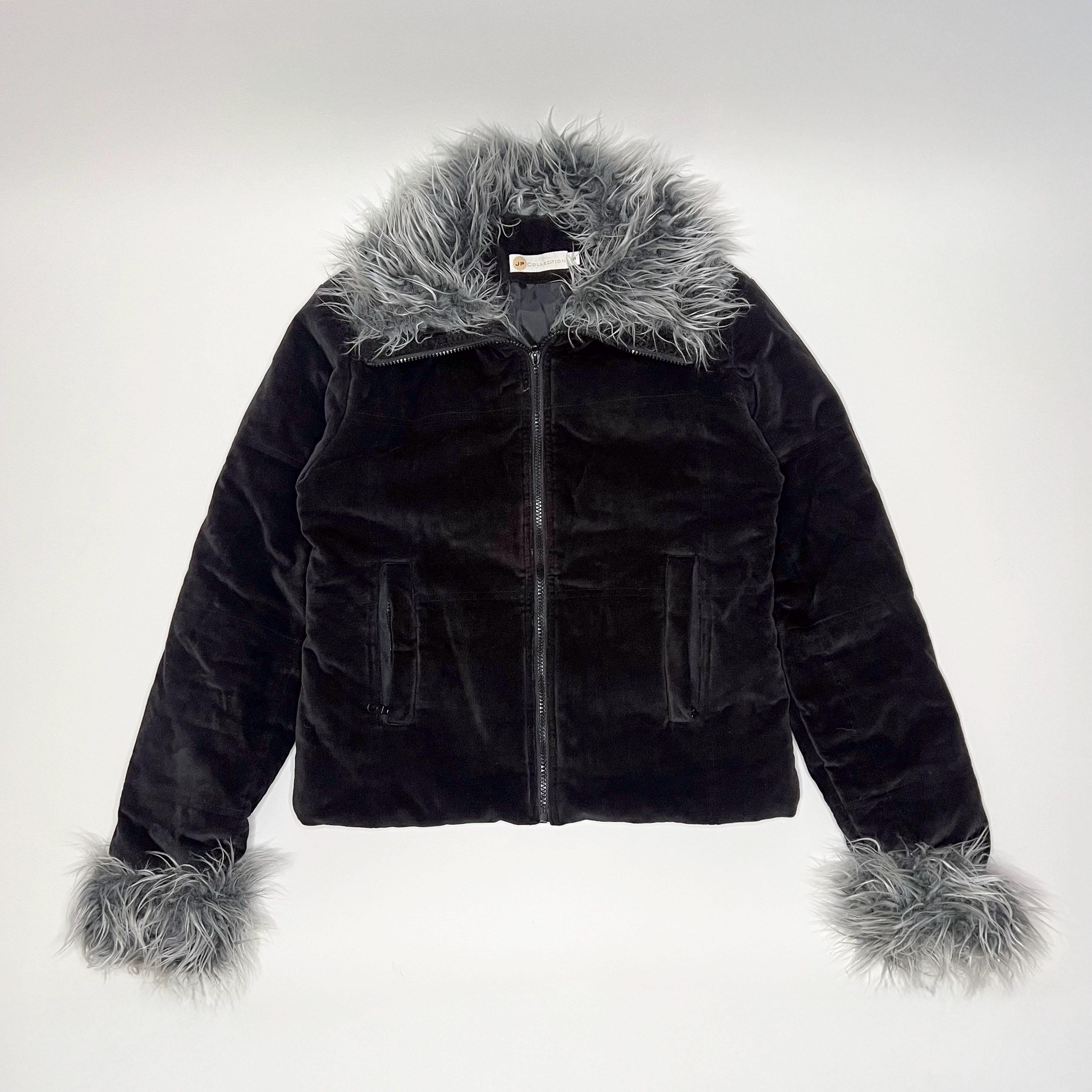 Y2k Fur Jacket - Etsy Norway
