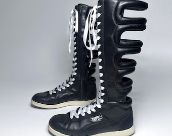 PUMA Archive First Round Boxing Boots Vintage 90s 00s Y2K Mostro