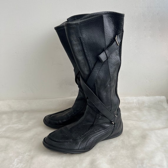 ganancia Chapoteo paraguas Puma Archive Black Leather Motorcycle Boots - Etsy