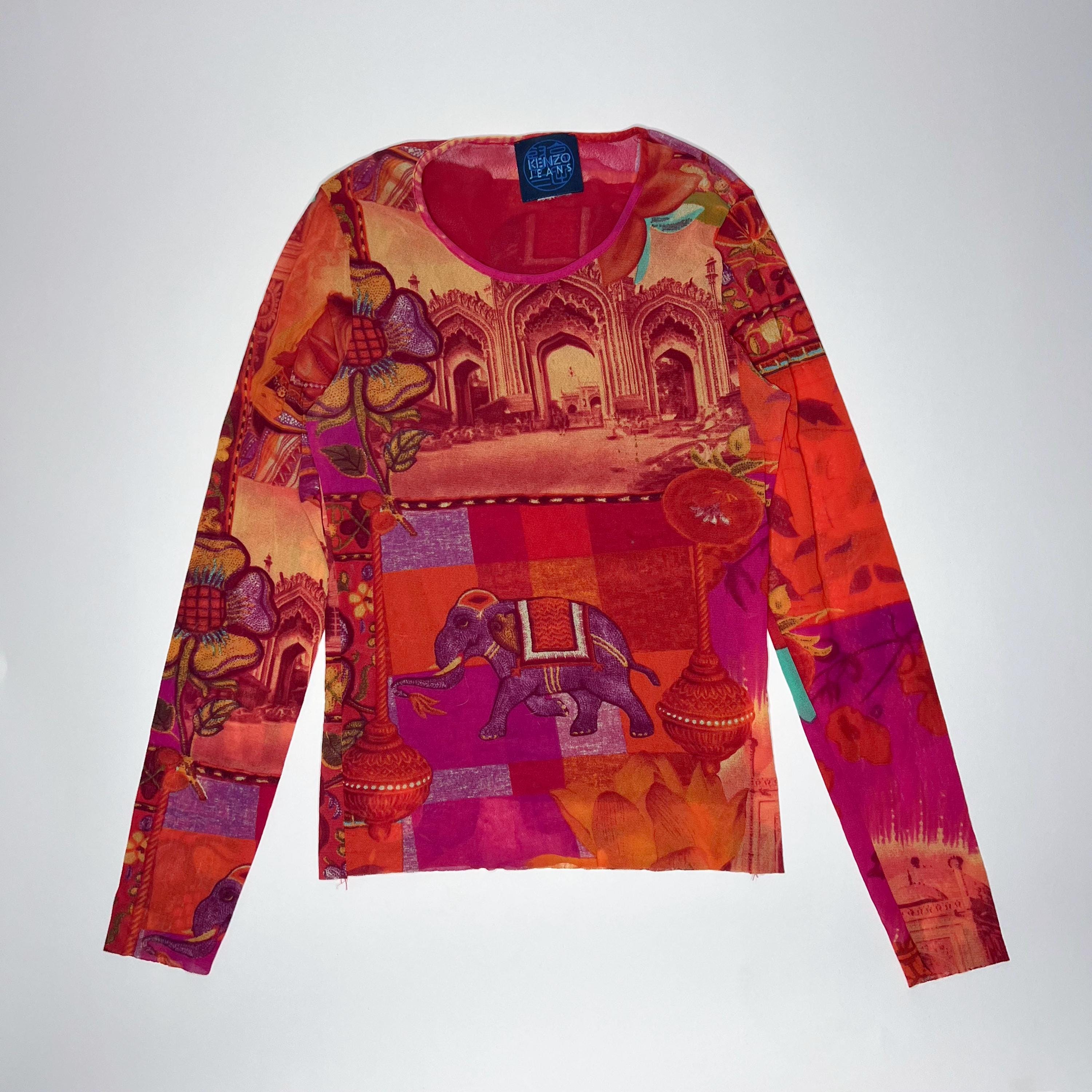 Kenzo Mesh Top - Etsy Canada
