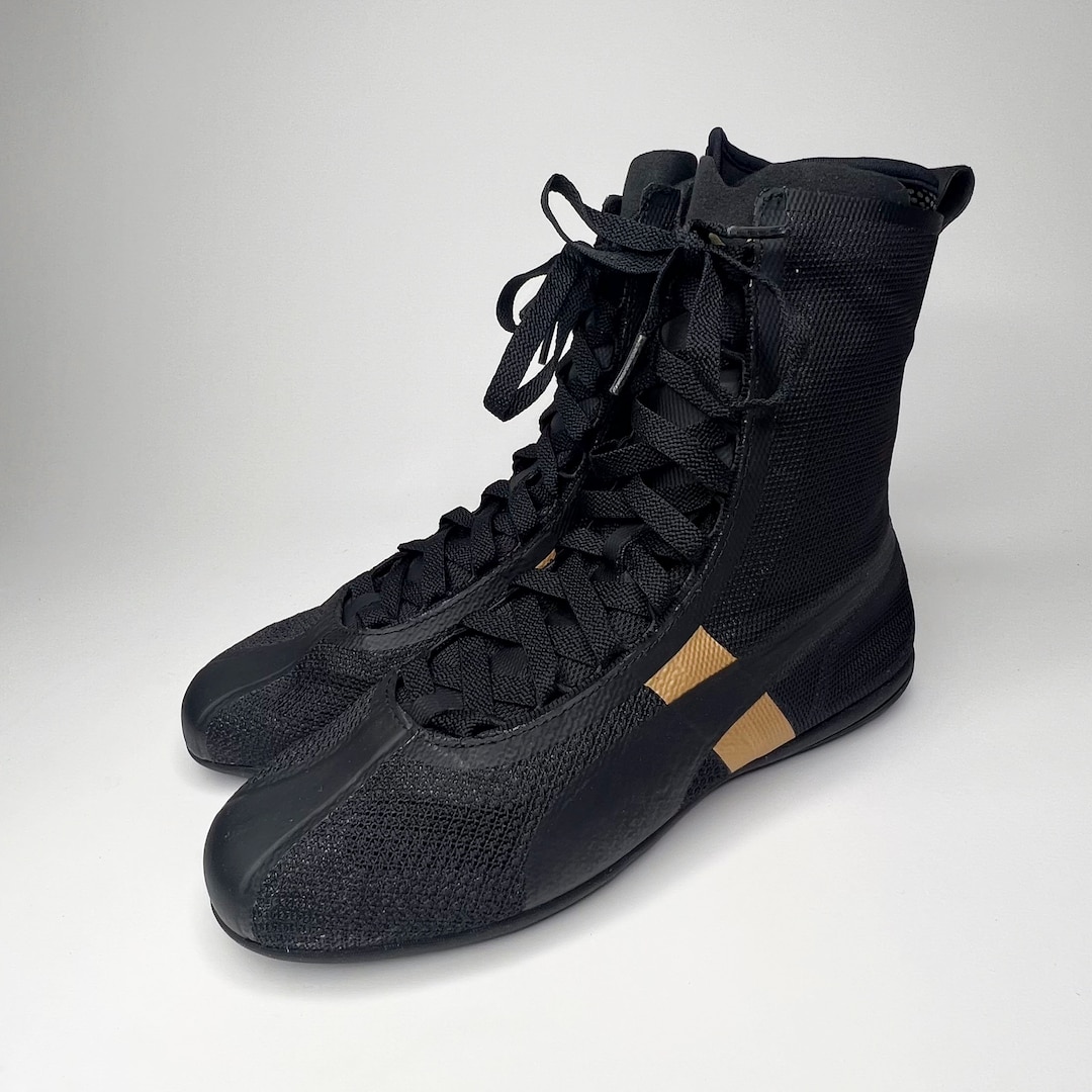 Puma Archive Black Boxing Boots Etsy